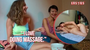Ersties – French Lesbian Couple Enjoy a Hot Massage